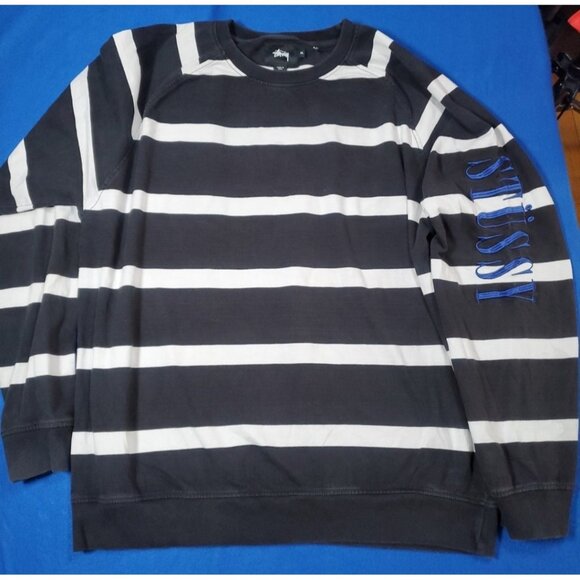 Stüssy Long Sleeve Shirt Embroider Men's Size XL - Picture 1 of 16